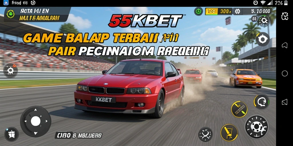 Gameplay Racing yang mendebarkan di 55KBET