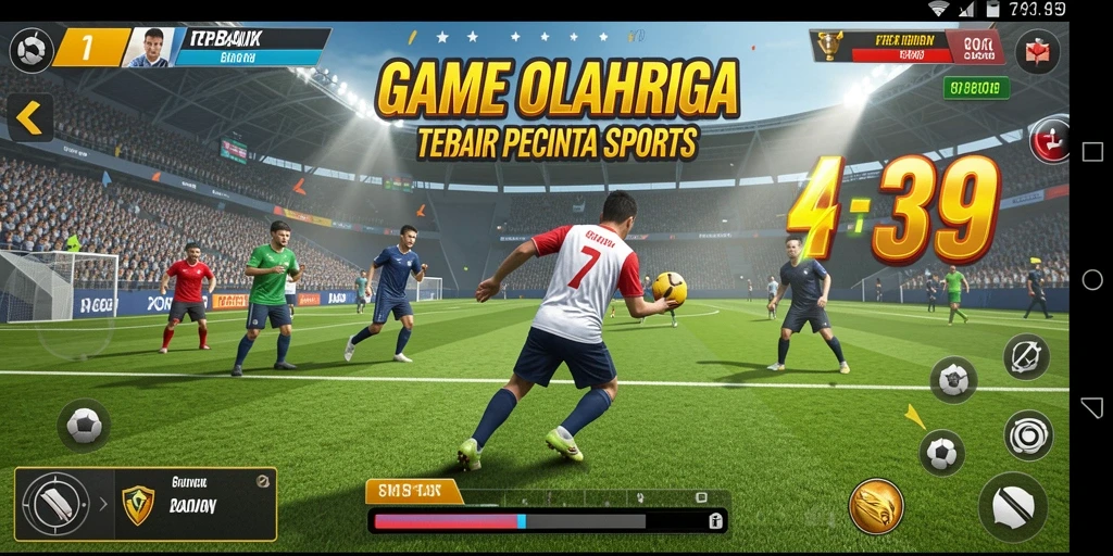 Gameplay mendebarkan dari 9939 dengan aksi olahraga yang seru.