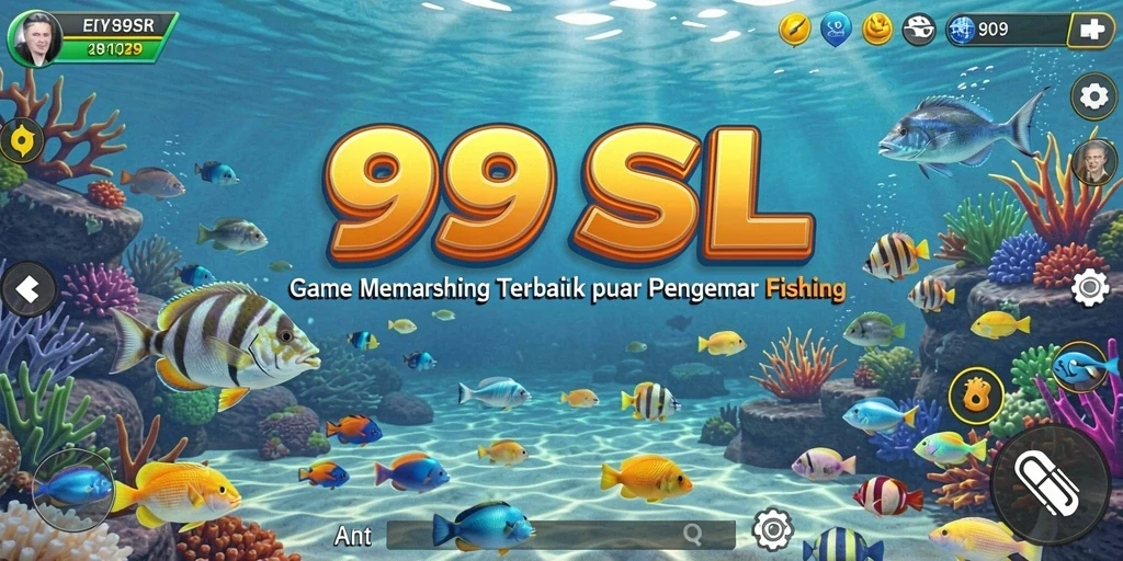 Tangkapan ikan yang spektakuler dalam gameplay 99SL.
