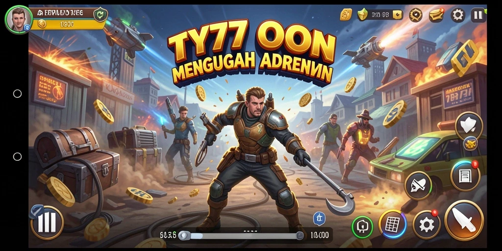Tampilan gameplay A7777 yang penuh strategi dan keseruan.