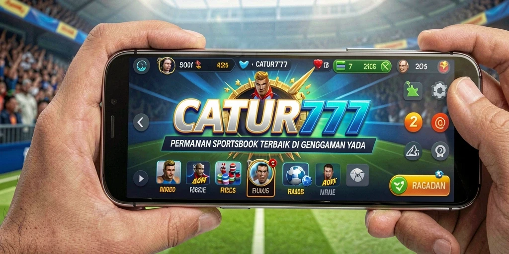 Tampilan utama gameplay di CATUR777 dengan berbagai opsi taruhan.