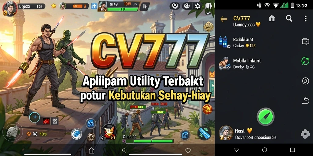 Tampilan utama aplikasi CV777 yang memudahkan pengelolaan tugas.