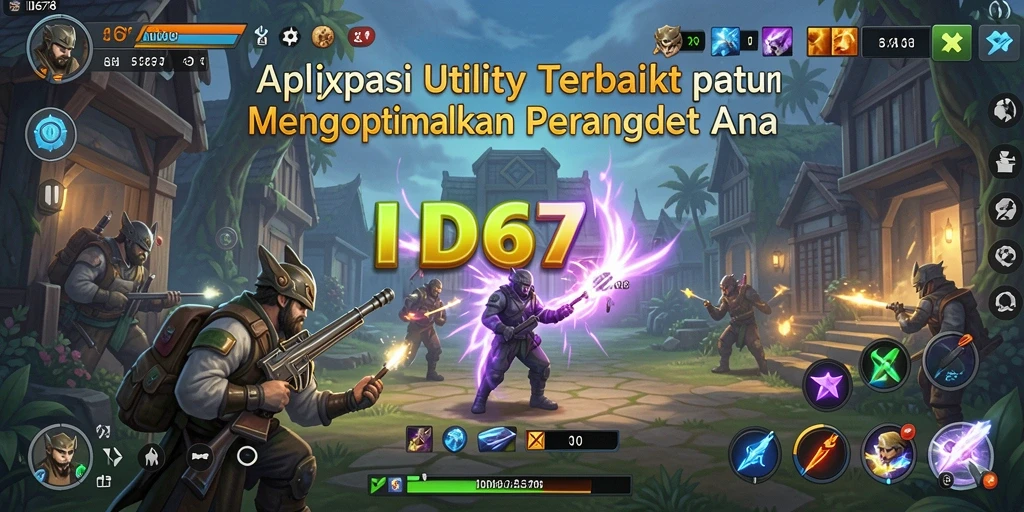 Tampilan antarmuka ID678 yang sederhana dan efektif.