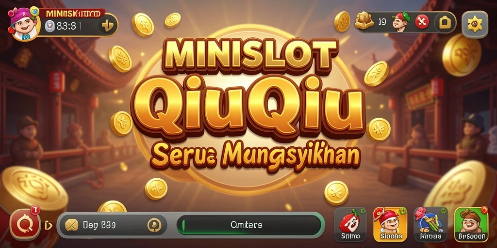 Gameplay seru QiuQiu di MINISLOT.