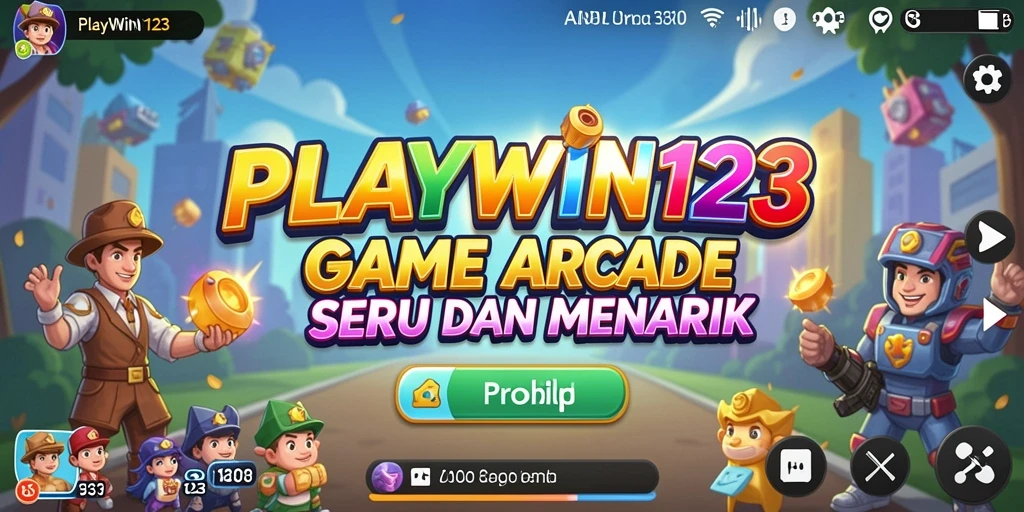 Tampilan gameplay seru dari PLAYWIN123 yang menantang.