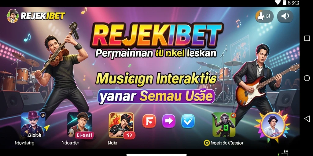 Tampilan gameplay interaktif dan seru dari REJEKIBET.